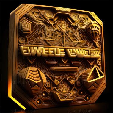 3D модель Игра Geometry Wars Retro Evolved 2 (STL)